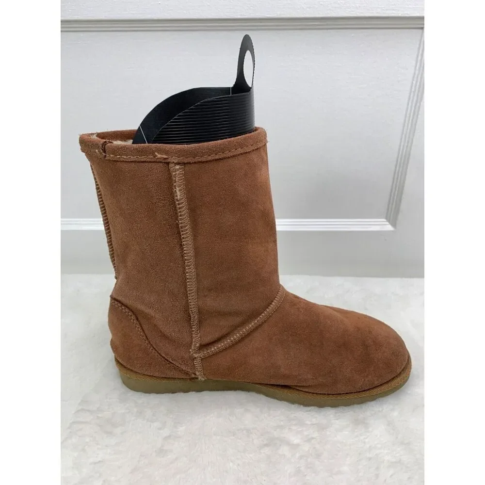 Xhilaration Chestnut Women's Suede Winter Boots Size 10